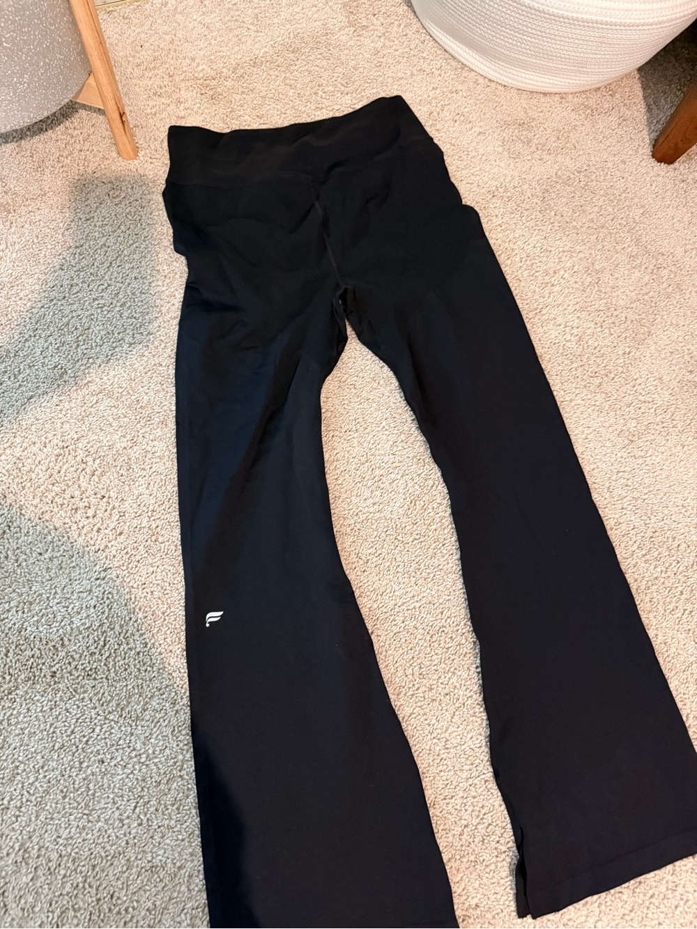 Fabletics Black Girls' Flared Leg Leggings